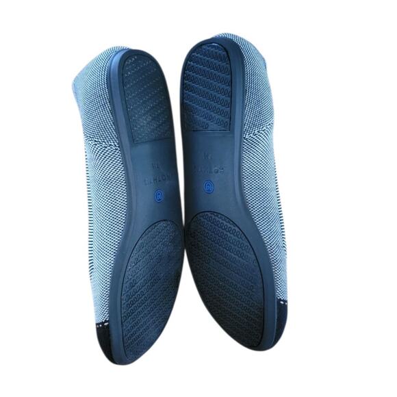 Rothy's The Flat‎ Captoe Misty Grey Women's Size 7.5 Slip-on Career Work Office - Picture 8 of 10